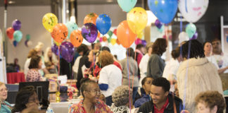 Last year's celebration of cancer survivorship, hosted by ULP and other providers at the James Graham Brown Cancer Center and UofL's Kentucky Cancer Program.