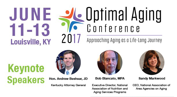Kentucky Attorney General Andy Beshear is one of the keynote speakers at the upcoming Optimal Aging Conference.