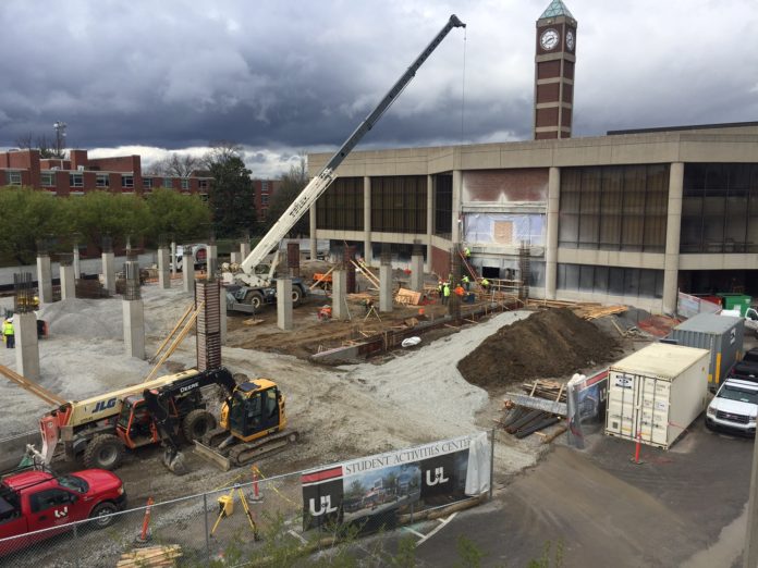 Construction at the SAC