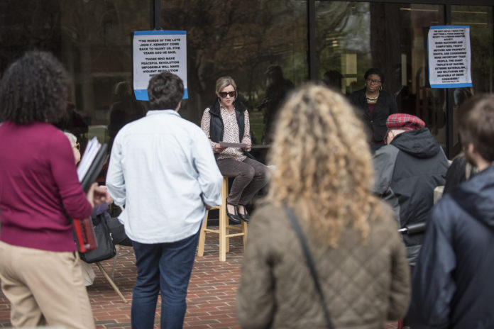 Last week, the Anne Braden Institute for Social Justice Research and the Brandeis School of Law held two separate events honoring milestone anniversaries of Martin Luther King Jr.'s anti-war speech and visit to UoL,.