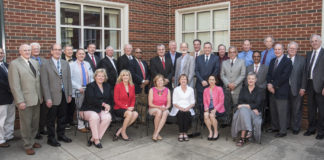 UofL faculty members were recognized for their years of service at the annual Celebration of Faculty Service Awards.