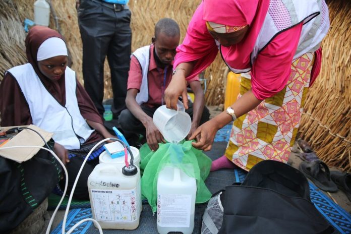 WaterStep enlisted a cross-disciplinary team of engineers and designers at the University of Louisville’s J.B. Speed School of Engineering, along with business students at Bellarmine University, to develop a tool that could use a solar panel instead of a car battery to create safe drinking water.