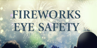 Fireworks eye safety