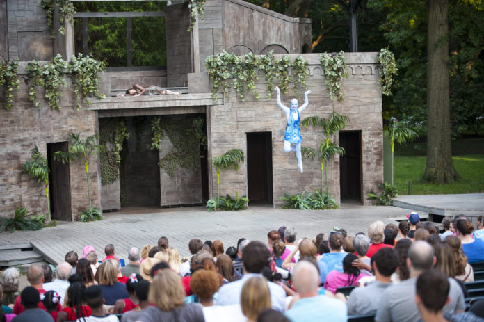 Bard's Cards night in Central Park during summer 2015.