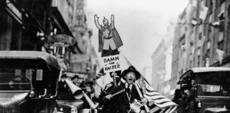 "Armistice Day Parade" in Louisville, R.G. Potter Collection