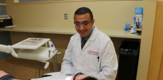 After serving in the NYPD, Giovanni Ibrahim went into dentistry to help people, and found his way to UofL.