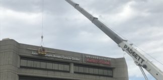 Signage changes took place last week as University Medical Center again took over as manager of UofL Hospital and the James Graham Brown Cancer Center following four years of a joint operating agreement with KentuckyOne Health.