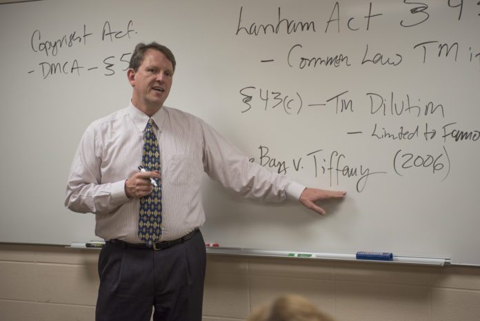 Lars Smith has taught at Brandeis School of Law since 2000. He will serve as interim dean until the end of the year.