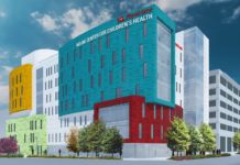 Novak Center for Children's Health rendering