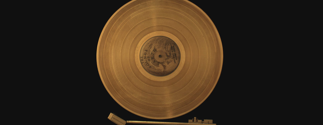 gold record in Voyager mission