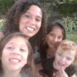 Medical student Shayna Hale and her children