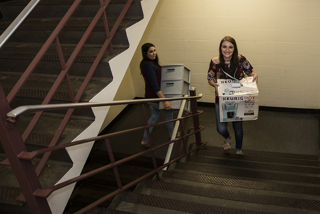 The number of students living on campus or in affiliated housing near campus has tripled from 10 years ago. 