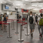 Students enjoy the new SAC dining options.