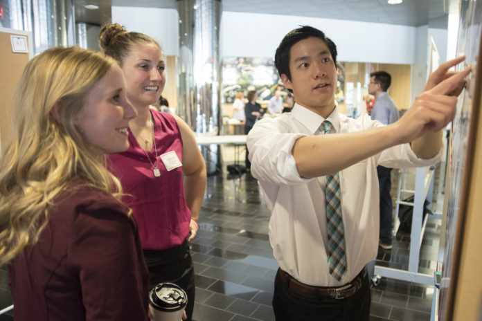 More than 60 sophomores and juniors spent the summer in research labs alongside UofL scientists, and were able to present their research projects at a poster session earlier this month.