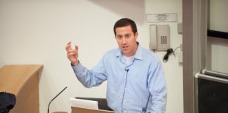Comedian/scientist Adam Ruben will perform at Strickler Hall next Friday night.