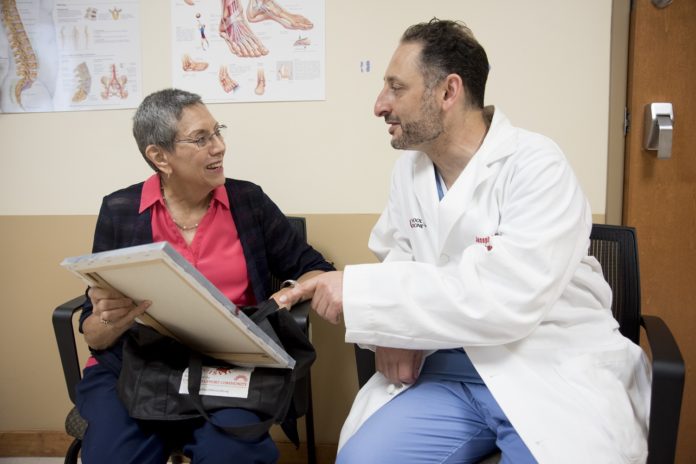 Kathleen Prezocki with Joseph Neimat, M.D.