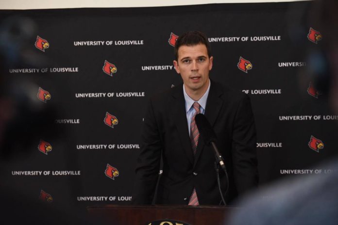 David Padgett has been named acting head coach of the men's basketball program.