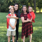 Erica Osborne and her daughter Violet Ehringer, right, will be front and center at the Kentuckiana Heart Walk. Violet will be crowned Queen of this year's event. Her mom works for the Kent School of Social Work.