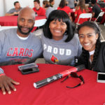 Last weekend, more than 300 family members attended the pre-game tailgate event, and more than 500 attended Sunday Brunch in the Ville Grill.