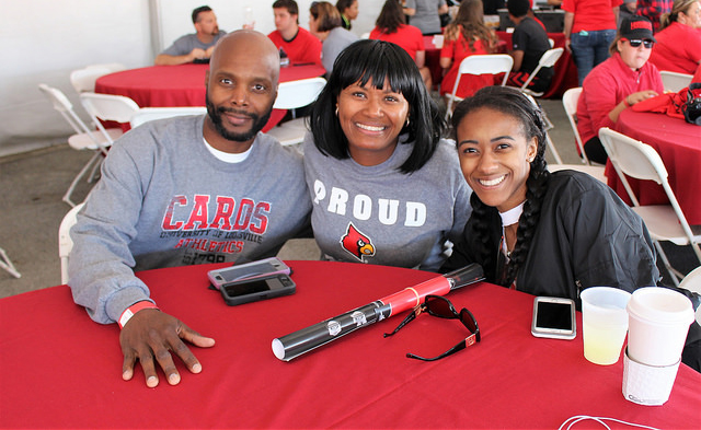 Last weekend, more than 300 family members attended the pre-game tailgate event, and more than 500 attended Sunday Brunch in the Ville Grill.