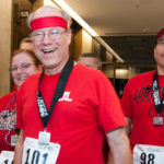 Steve Lindsey, a longtime UofL employee, will participate in the Fight for Air Climb Feb. 3 his third time participating since receiving a double-lung transplant.