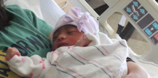 Brittany Yoeliz Chavéz Gonzalez was the first baby born in Louisville on Jan. 1, 2018.