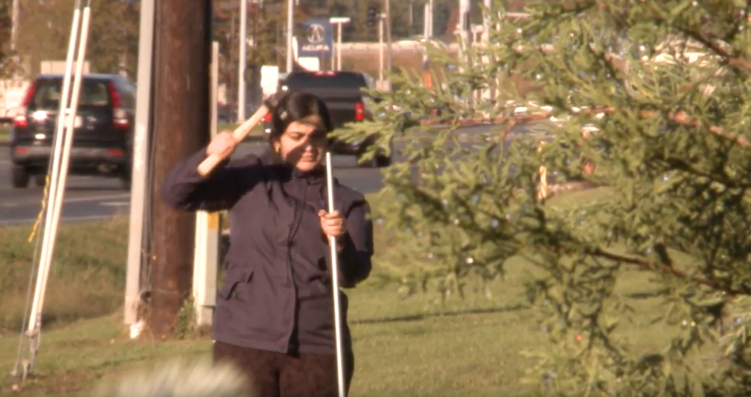 Scientists from the University of Louisville are leading a study to determine if planting trees in the St. Margaret Mary School yard might improve the air and health of the students. 