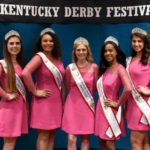 UofL student Tara Dunaway, center, is one of five Kentucky Derby Festival princesses this year.