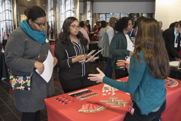 Students at the 2018 Minority Pre-Health Symposium