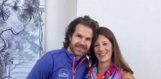 Louis Van Amstel with GHN's Paula Kommor.