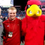 Patrick McSweeney, right, with his brothers and Louie.