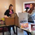 Sabrina and Skyler create care packages for domestic violence victims and their families