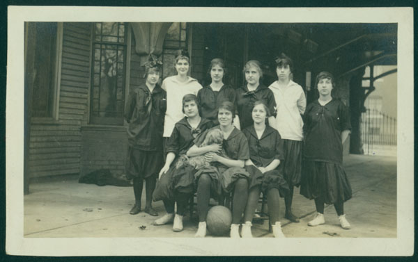 In 1913, Florence Daisy McCallum began her career as a University of Louisville student and joined the “girls’ basket ball team.” Her experiences are documented in her journal, which is available in digital form as part of the University of Louisville Images digital collection.