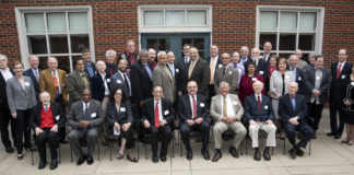 A total of 58 faculty members from across both campuses were recognized for milestone service.