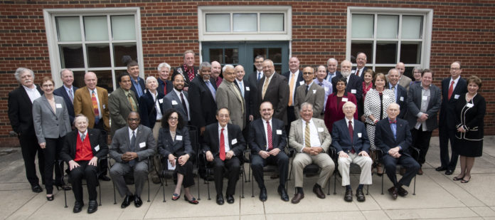 A total of 58 faculty members from across both campuses were recognized for milestone service.