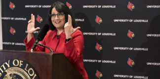 Dr. Neeli Bendapudi, UofL's 18th president.