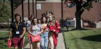 The first of 12 freshmen orientation sessions starts Monday, June 4.