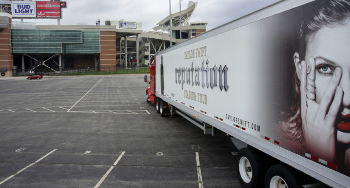 Taylor Swift's Reputation Tour plays Papa John's Cardinal Stadium Saturday, with more than 45,000 people expected on campus.