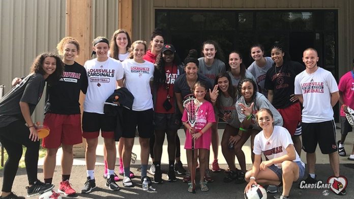 Louisville, which has ranked in the top five in service for four-consecutive years, accrued approximately 9,000 hours of community service for the 2017-18 school year.