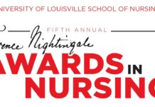 Winners of the UofL Florence Nightingale Awards in Nursing will be honored at an event on Nov. 8 at the Mellwood Art & Entertainment Center.