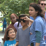 UofL faculty, residents and medical students performed vision screenings at the Home of the Innocents Back-to-School Bash