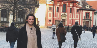 UofL senior Kelly Vetter spent the summer studying in Prague where she took about 75 short video clips that won her an award.