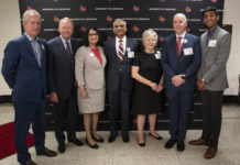 Christina Lee Brown (third from the right)