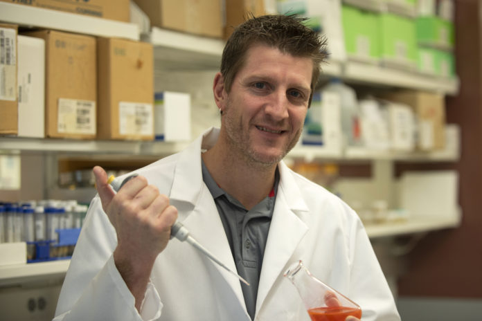 Levi Beverly, PhD, is a UofL cancer researcher.