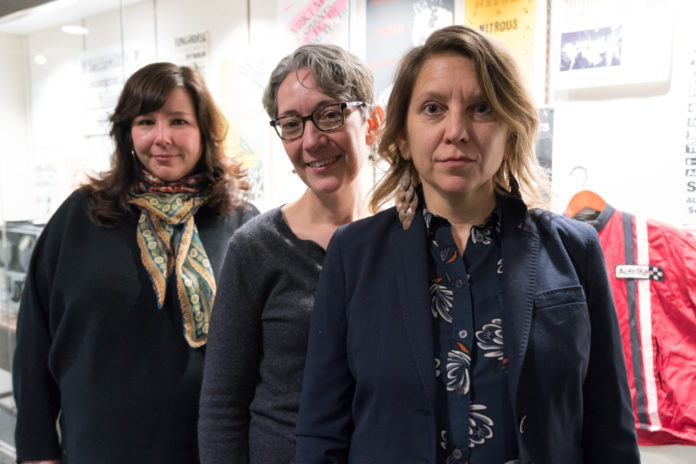 Heather Fox, Carrie Daniels and Elizabeth Reilly. Photo by J. Tyler Franklin, Louisville Public Media