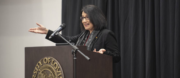 President Neeli Bendapudi kicked off the three-year strategic plan process last week