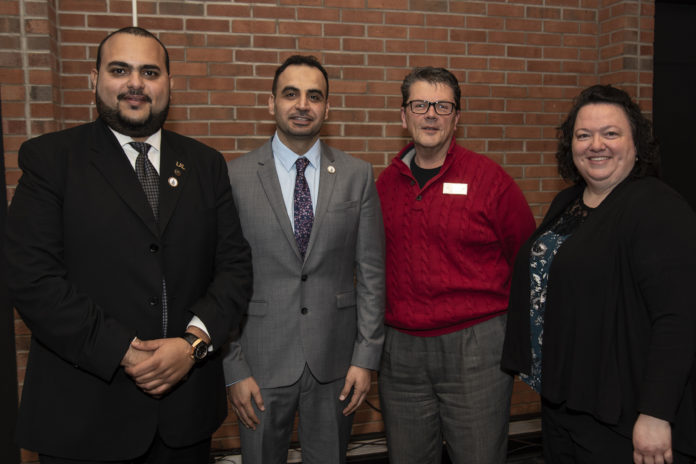 Ahmed Shalaby, Khaldoun Almousily, John Finch and Emily Schnarr.