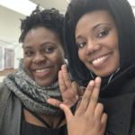 Theatre Arts graduate students Kala Ross and Lashondra Hood