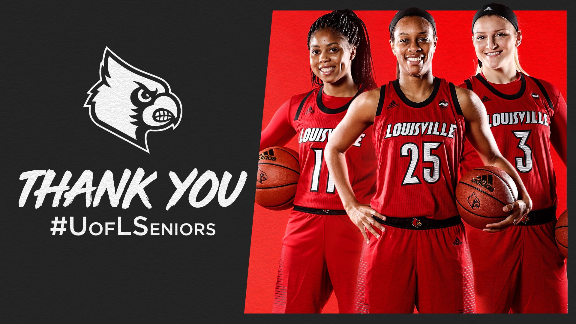 Sam Fuehring, Asia Durr and Arica Carter look to finish out their UofL careers with a title.
