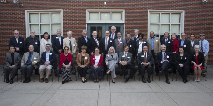 The annual Faculty Service Awards program was held last week at the U Club, recognizing faculty members for their milestone years of employment at UofL.